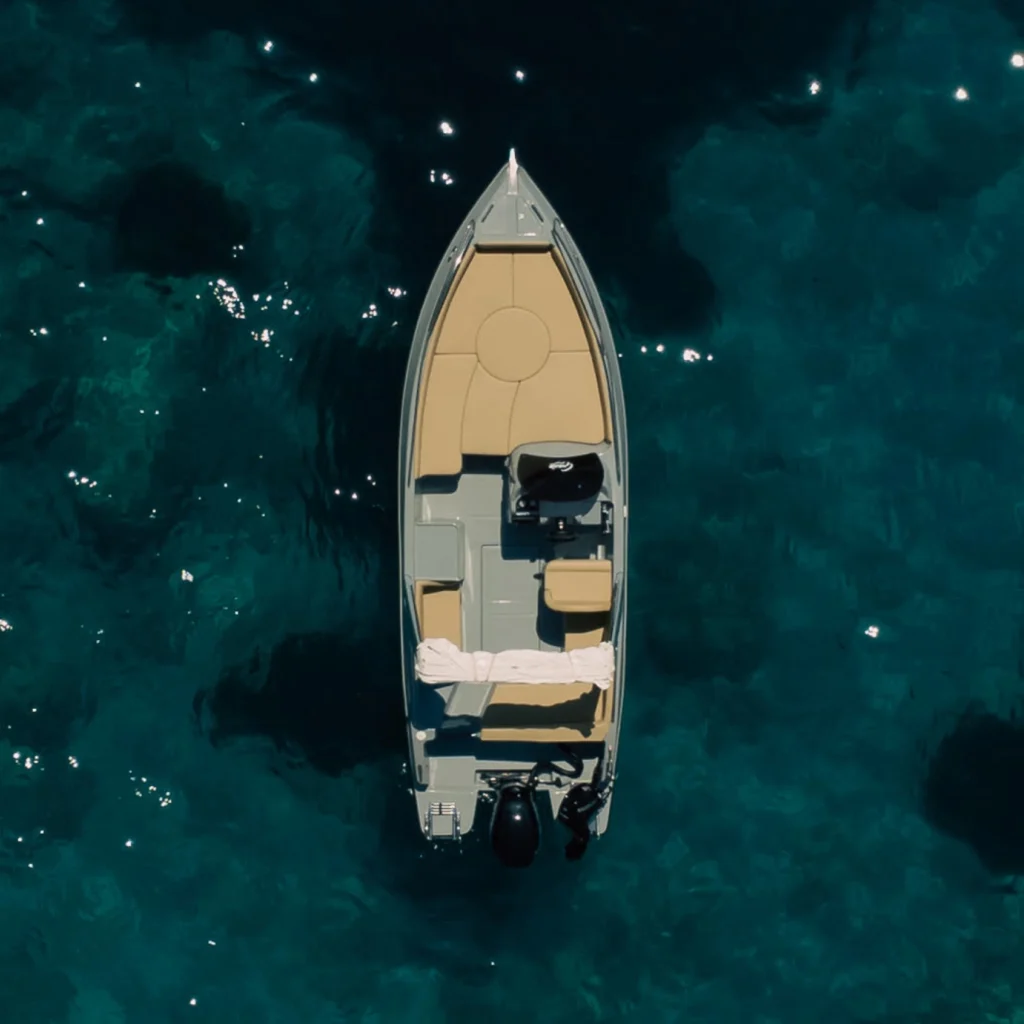Top view of Nero Boat